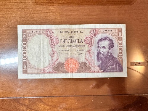 Banconota lire 10000 - lire,
