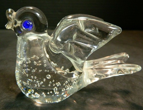 Bird vintage vetro artistico