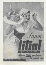 Super Litial, acqua da tavola