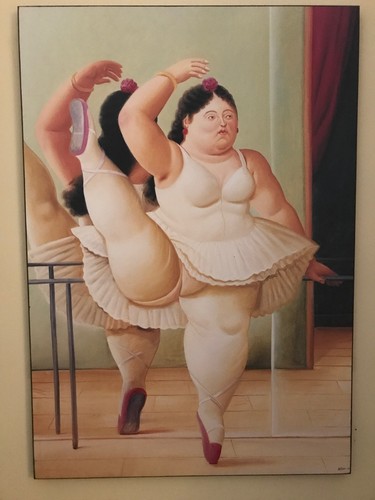 Botero ballerina stampa - stampa, su