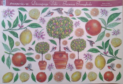 Carta velo per decoupage - , cm