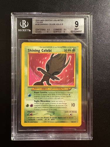 Shining celebi ita bgs neo - shining,