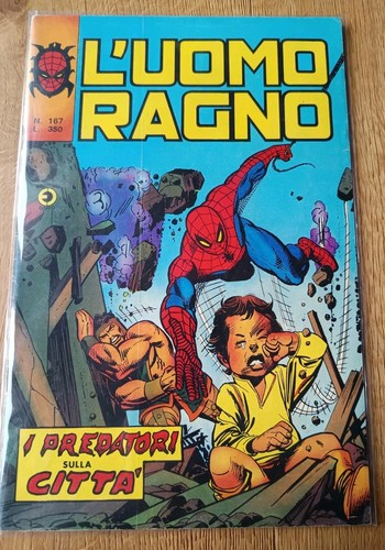 Fumetto corno uomo ragno - corno, n