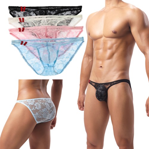 Slip uomo lingerie pizzo