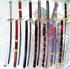 One Piece Katana Roronoa Zoro 105 cm Spada Cosplay Anime PU Samurai Sword Modell