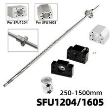 SFU1605 /1204 vite a ricircolo di sfere + BK&BF12/10 +alloggiamento dado+giunto