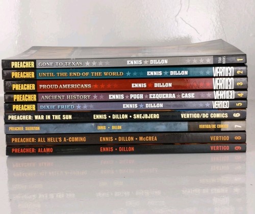 Preacher graphic novel - preacher,