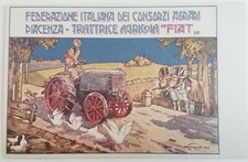 Cartolina fiat macchina - cartolina,