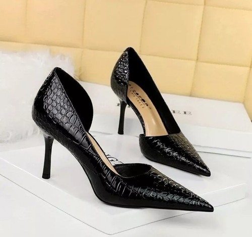 Decolte scarpe nero - 8, cm