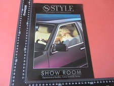 DEPLIANT ILLUSTRATIVO STYLE - ALLESTIMENTI AUTO PERSONALIZZATI - SHOW ROOM -