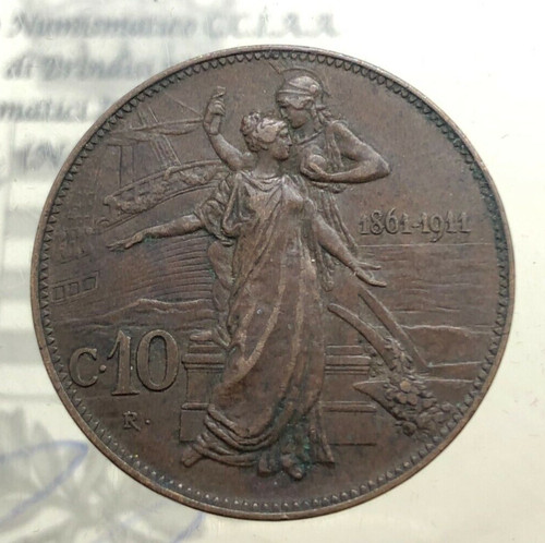 Centesimi cinquantenario - 10,