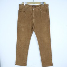 Pantalone Carrera Taglia 58 Uomo Logo Pratico Tinta Unita Cotone Comodo  Man