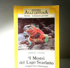 I MOSTRI DEL LAGO SCARLATTO DI MARINO CASSINI VIAGGIO TRA I DINOSAURI LIBRO- (8)
