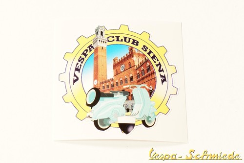 Adesivo decorativo vespa club - adesivo,