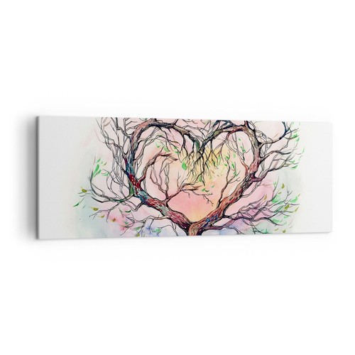 Quadro tela 140x50cm albero - quadro,