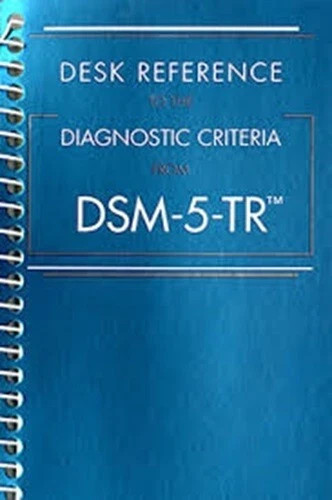 Dsm desk reference - dsm-5-tr,