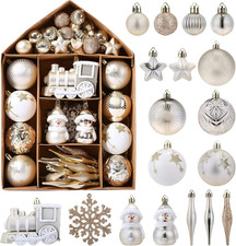 Palline Di Natale Champagne 70