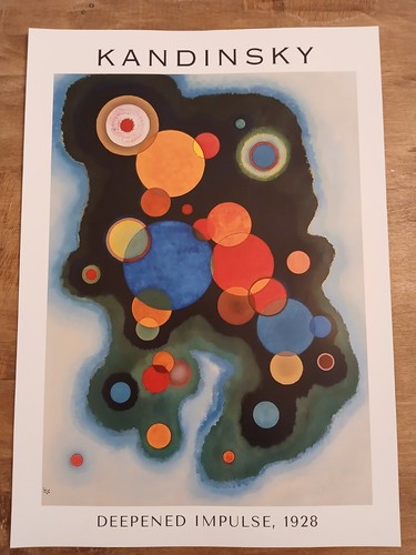 Poster decorativo kandinsky - poster,