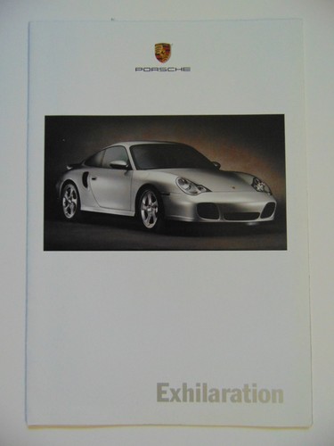 Brochure pieghevole porsche - brochure,