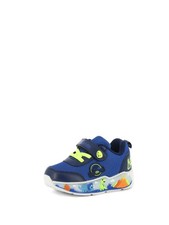Sneakers con luci bambino blu