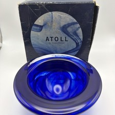 Kosta Boda Sweden ATOLL Cobalt