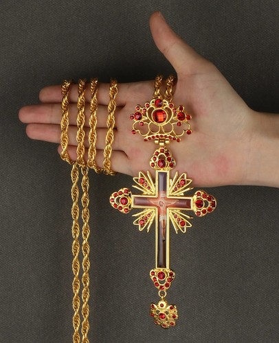 Collana ciondolo croce