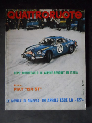 Quattroruote 183 1971 - quattroruote,