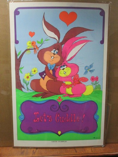 Coccoliamoci poster vintage - poster,