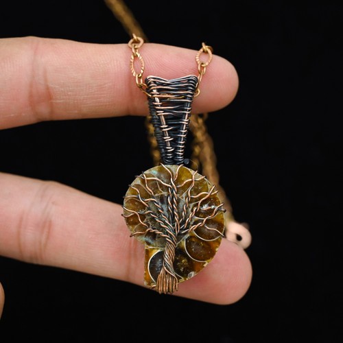 Collana artigianale ciondolo - collana,