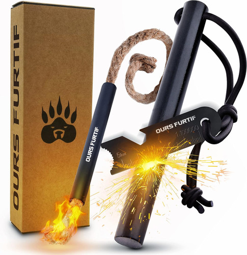 Firesteel xxl pietra focaia - -,