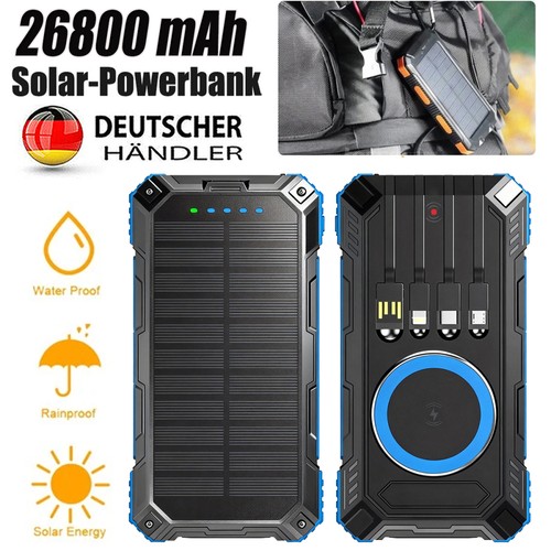 Powerbank solare 26800 mah - powerbank,