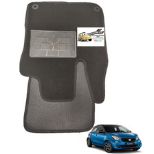Compatibile con Smart Forfour 453 dal 11.2014> Set 4 Tappeti Tappetini Moquette