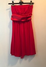 Abito in maglia jersey e raso