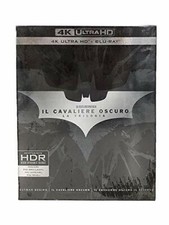 Collezione Batman Il Cavaliere Oscuro Trilogia Cofanetto 4k Ultra HD + Blu-ray