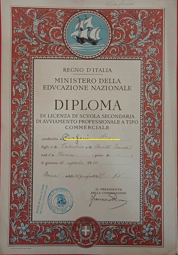 Regno italia diploma - regno,