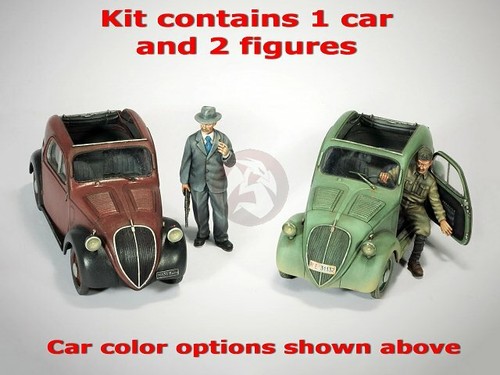 Modellino victoria fiat - modellino, 1/35
