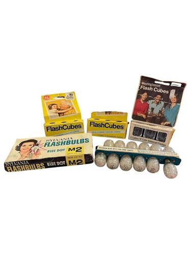 Lotto vintage flash cubes - flash,