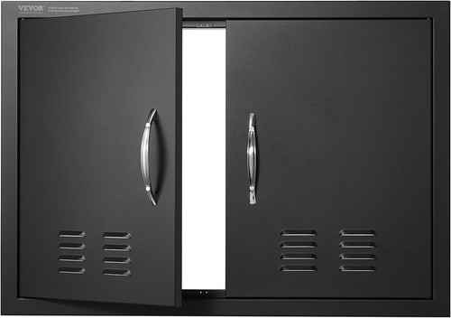 Porta accesso barbecue doppia - porta, barbecue,
