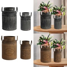 Fioriere in metallo, vasi per