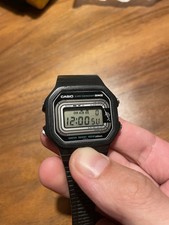 Vintage Rare Collectible Japan  Casio Marlin W-200 Digital Watch