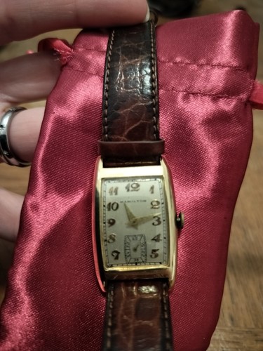 Orologio hamilton oro k - 14,