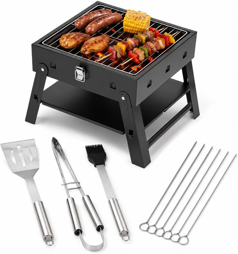 Barbecue carbone portatile - barbecue,