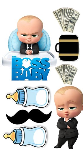 Boss baby topper - boss, per