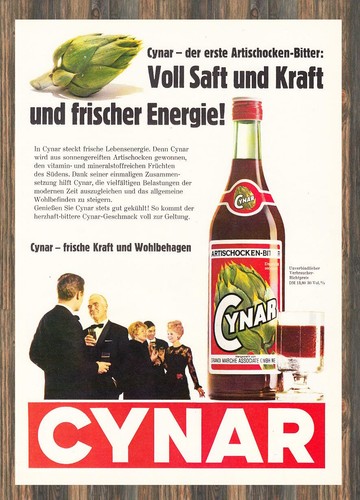 Cynar aperitivo pubblicità - aperitivo,