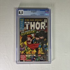 IL POTENTE THOR #2 9/1966 Marvel Comic Book CGC Universal Grade 8.5 Ristampa 1994