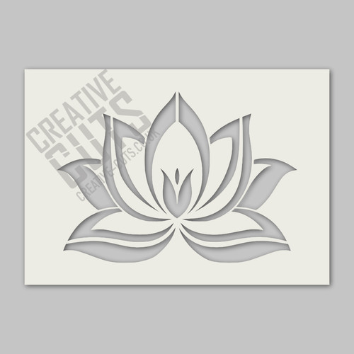 Stencil decorazione arte - stencil, fiore
