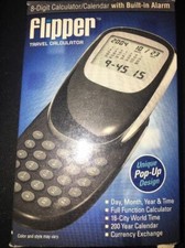 FLIPPER 8 digit CALCULATOR w