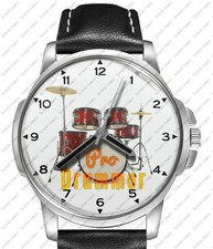 Orologio Da Polso Professionale Con Cinturino In Pelle Nera