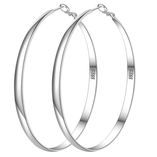 Orecchini cerchio argento - cerchio,