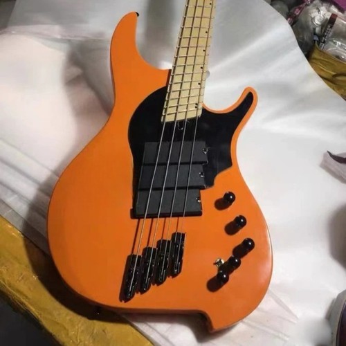 Basso elettrico arancione - elettrico,